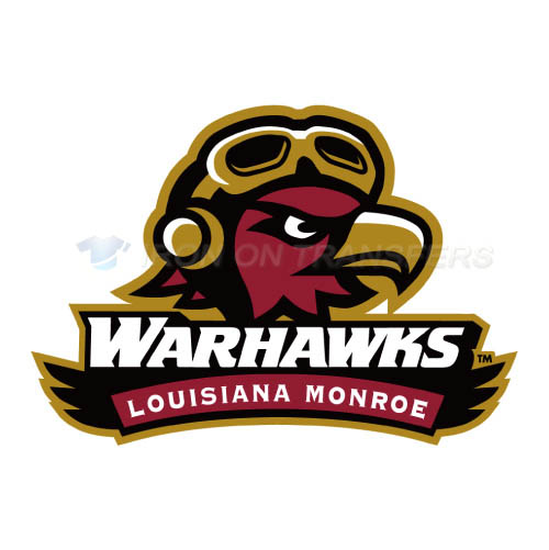 Louisiana Monroe Warhawks Logo T-shirts Iron On Transfers N4833
